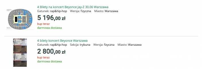 Koncert Beyonce w Warszawie - Sprawdź dostępność biletów!