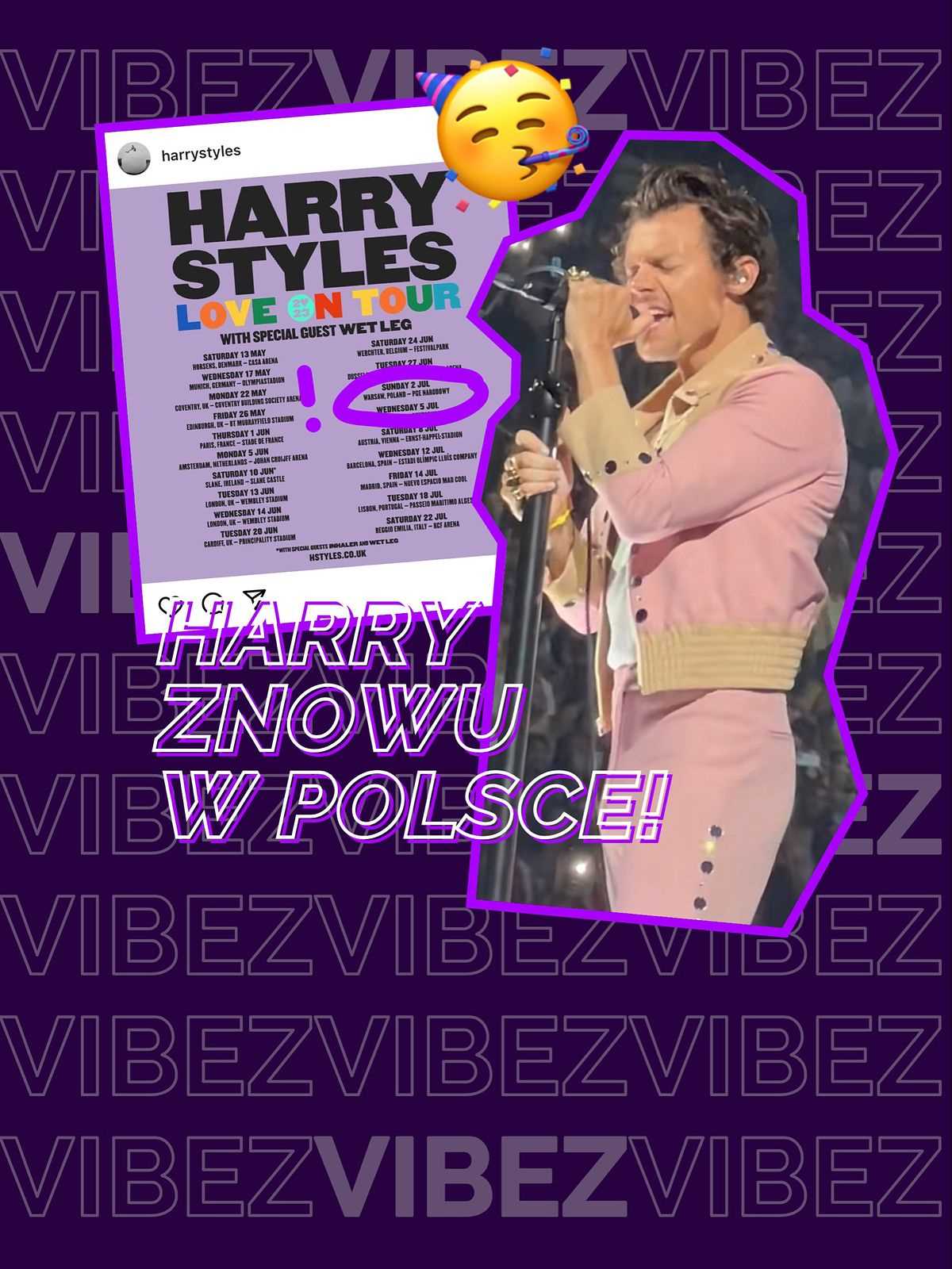 Bilety na koncert Harry'ego Stylesa w Warszawie - Kupuj teraz!