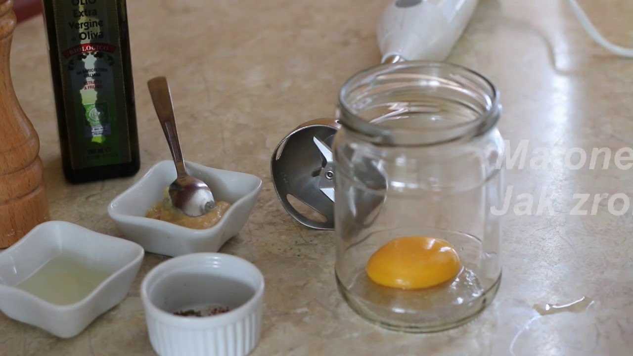 Jak zrobić majonez blenderem - prosty przepis i metoda | Przepisy kulinarne