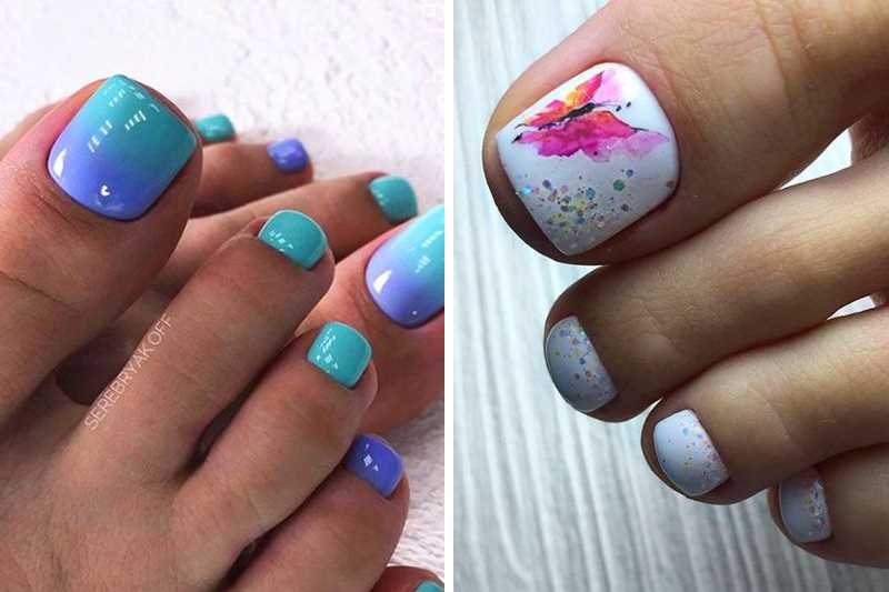 Kolor paznokci u nóg - trendy i inspiracje | Najlepsze kolory na paznokcie