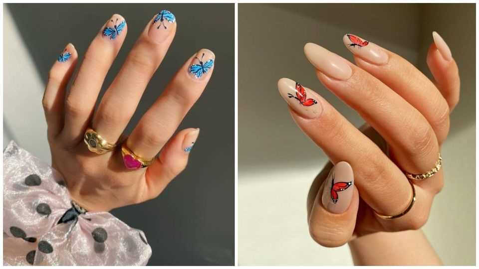 Jak stworzyć piękne i modne wzory na paznokciach z motylem