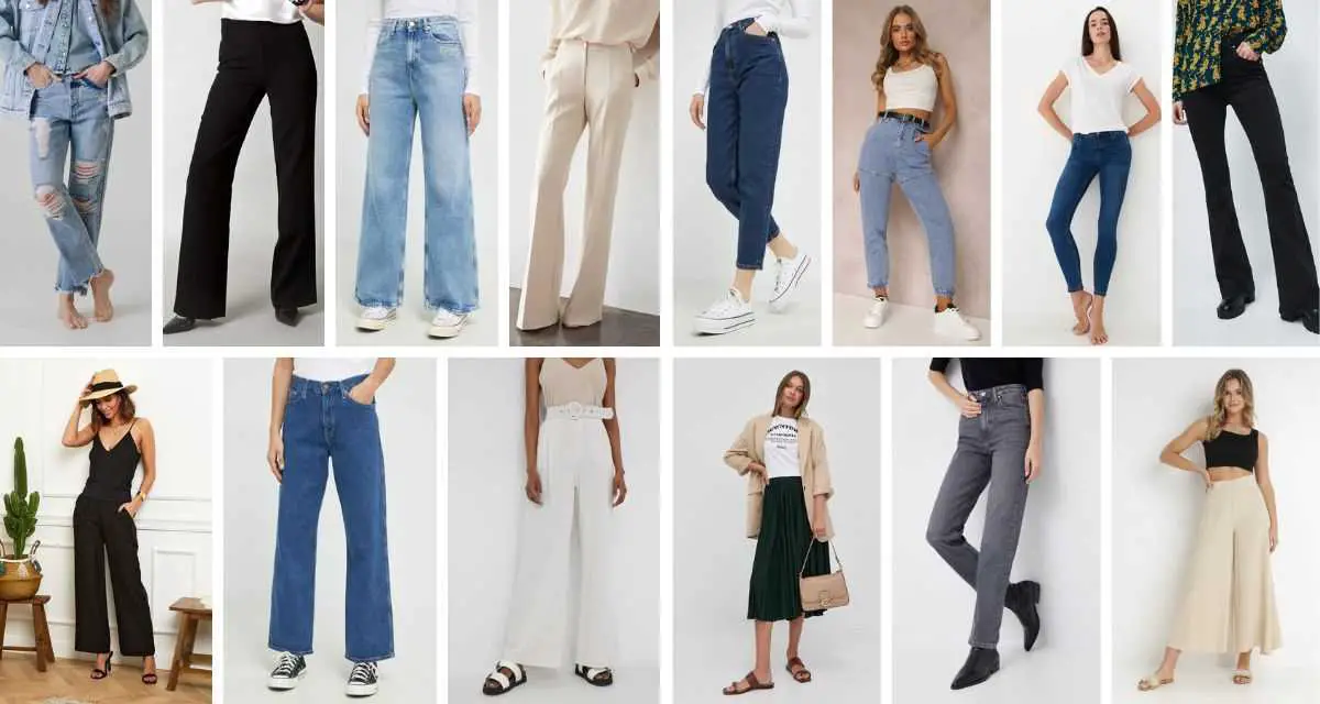 Spodnie z szerokimi nogawkami - modny trend na sezon jesień-zima | Sklep online