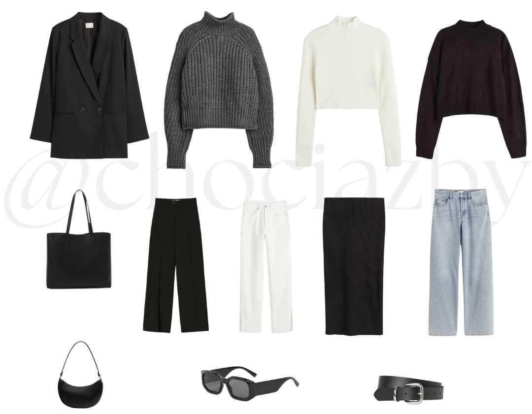 Szafa kapsułowa stylizacje - jak stworzyć minimalistyczną garderobę | Poradnik modowy