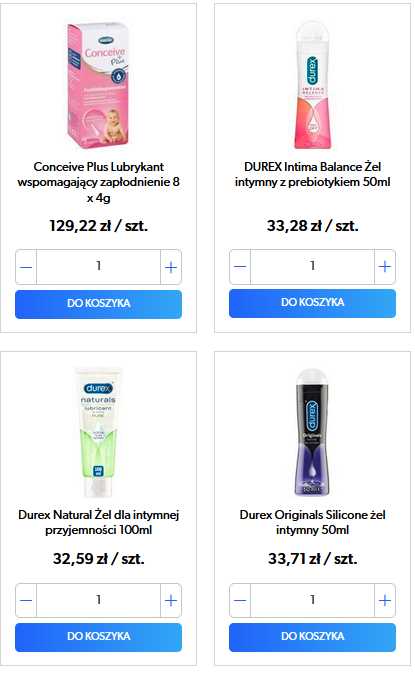 Wybór odpowiedniego żelu intymnego