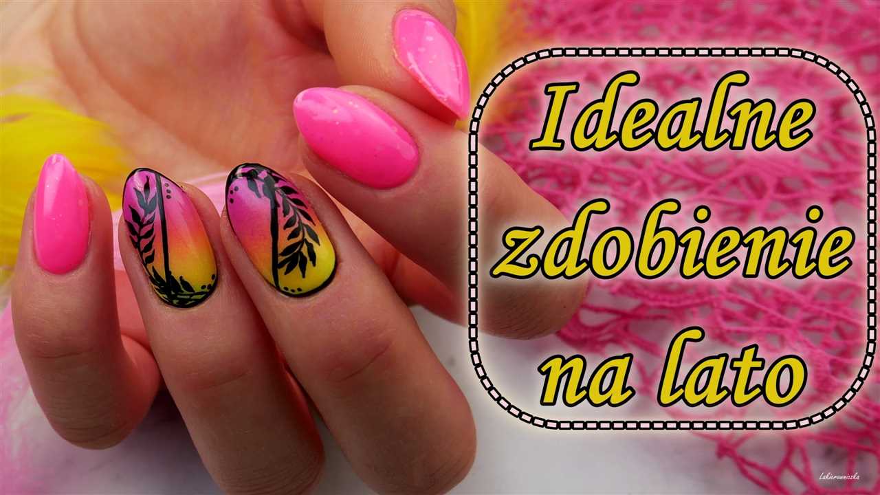 Modne paznokcie ombre - jak stworzyć piękny gradient na paznokciach | Porady i inspiracje 6 Szkicowanie gradientu