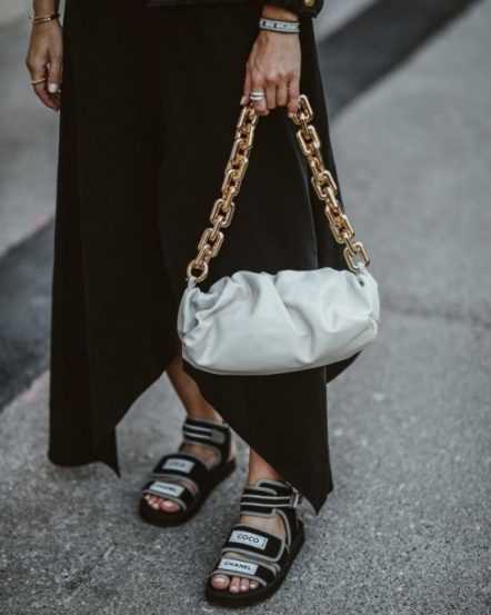 Torebki z metalicznymi dodatkami