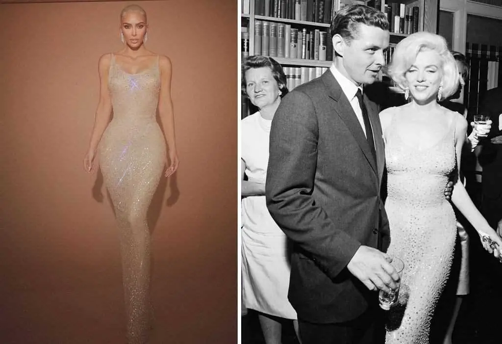 Sukienka Marilyn Monroe Kim Kardashian - Moda Styl Inspiracje | Nasz Sklep