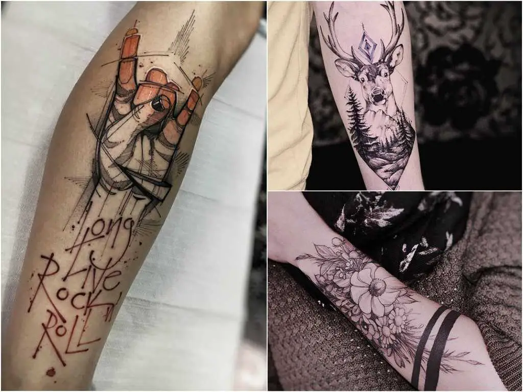 Inspiracje tatuaży na przedramieniu