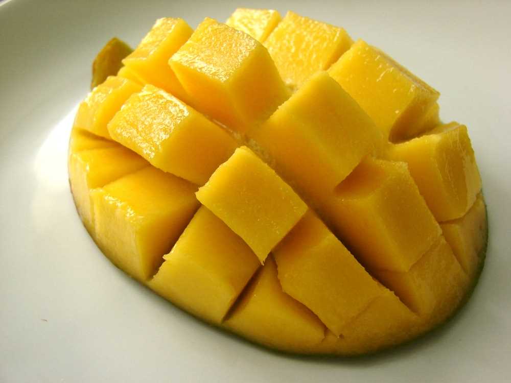 Kształt i rozmiar mango