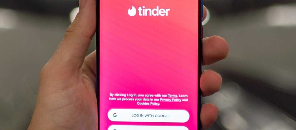 Otwórz aplikację Tinder