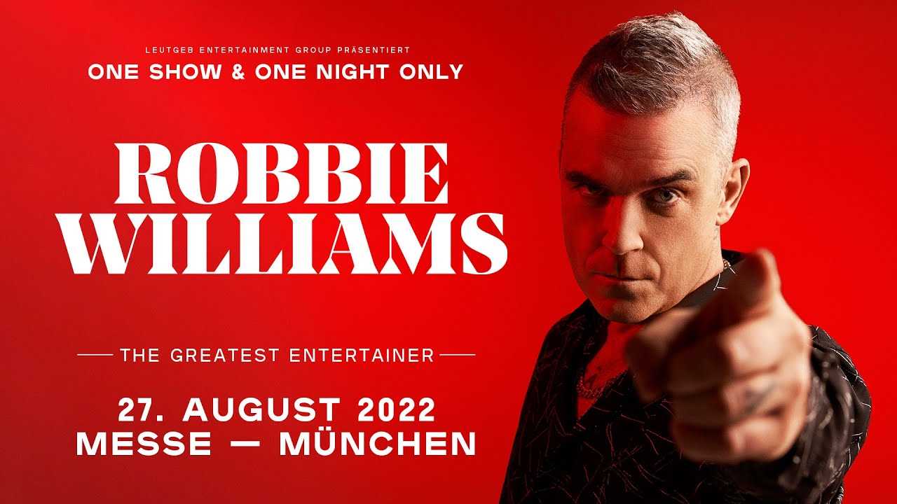 Kup bilety na koncert Robbiego Williamsa