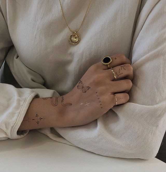 Tatuaże na przedramieniu