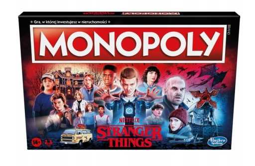 Monopoly Stranger Things - gra planszowa inspirowana popularnym serialem