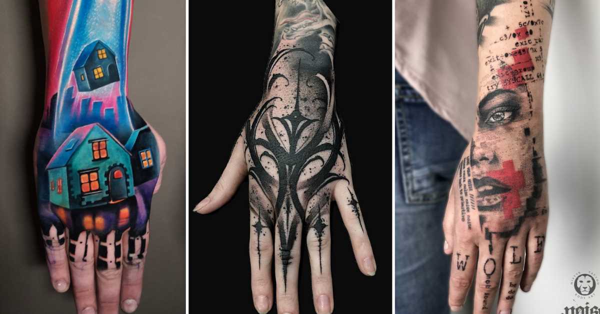 Najlepsze tatuaże na dłoni - inspiracje i wzory