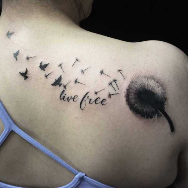 Tatuaż dmuchawiec znaczenie symbolika i znaczenie dmuchawca w tatuażu