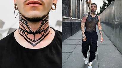 Tatuaże na szyi - popularność i znaczenie