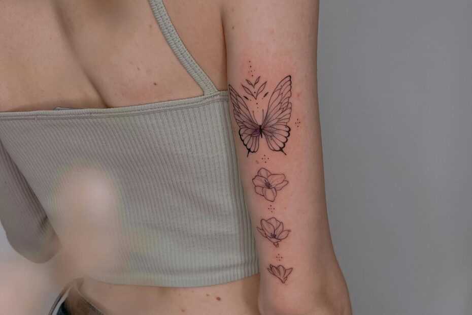 Popularność tatuaży motyli