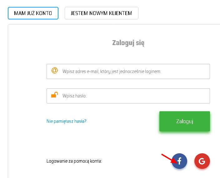 Zaloguj się do Facebooka - prosty sposób na dostęp do swojego konta | Nazwa Strony 5 a) Przejdź do strony logowania